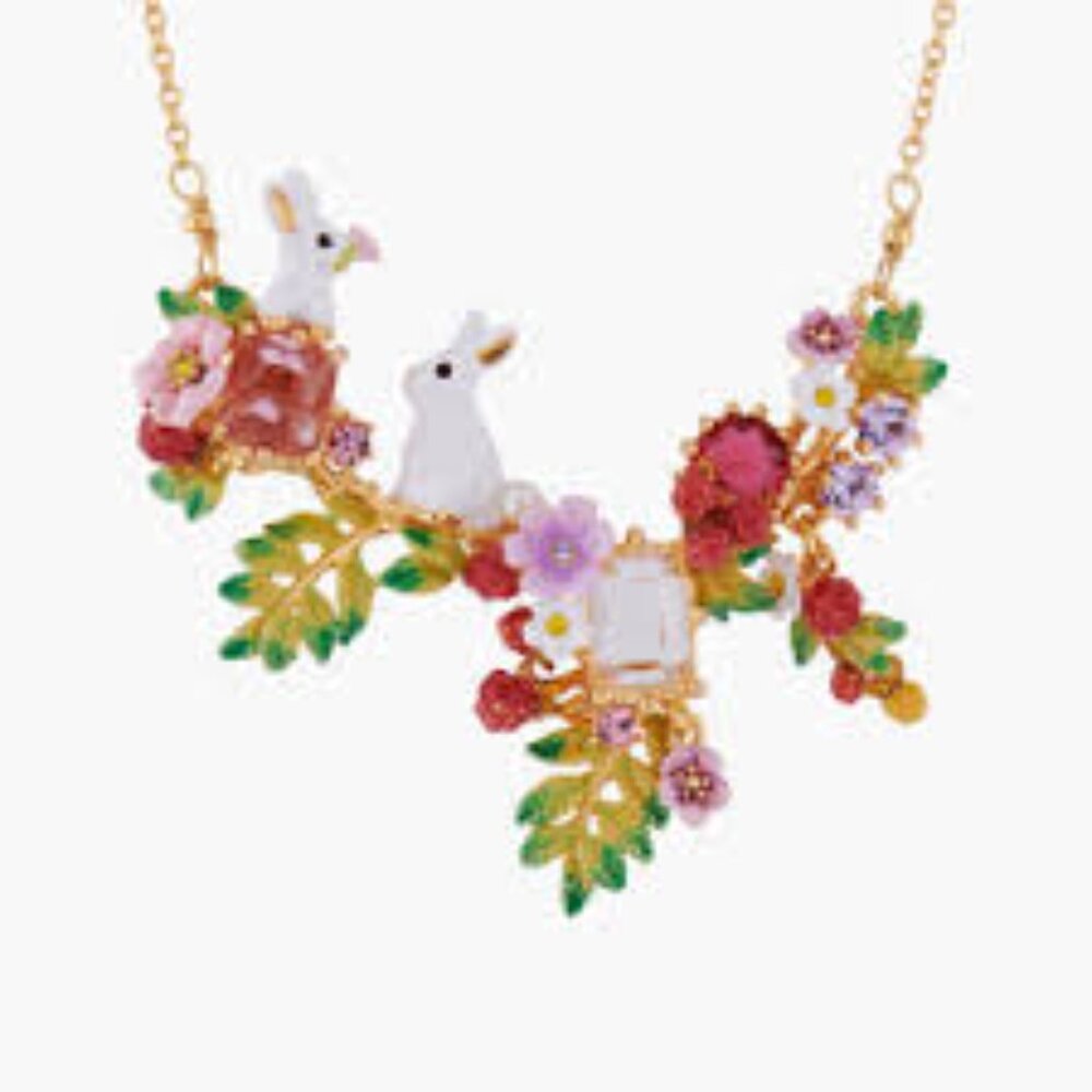 Les Nereides Enchanted Encounters Rabbit Collar Necklace
